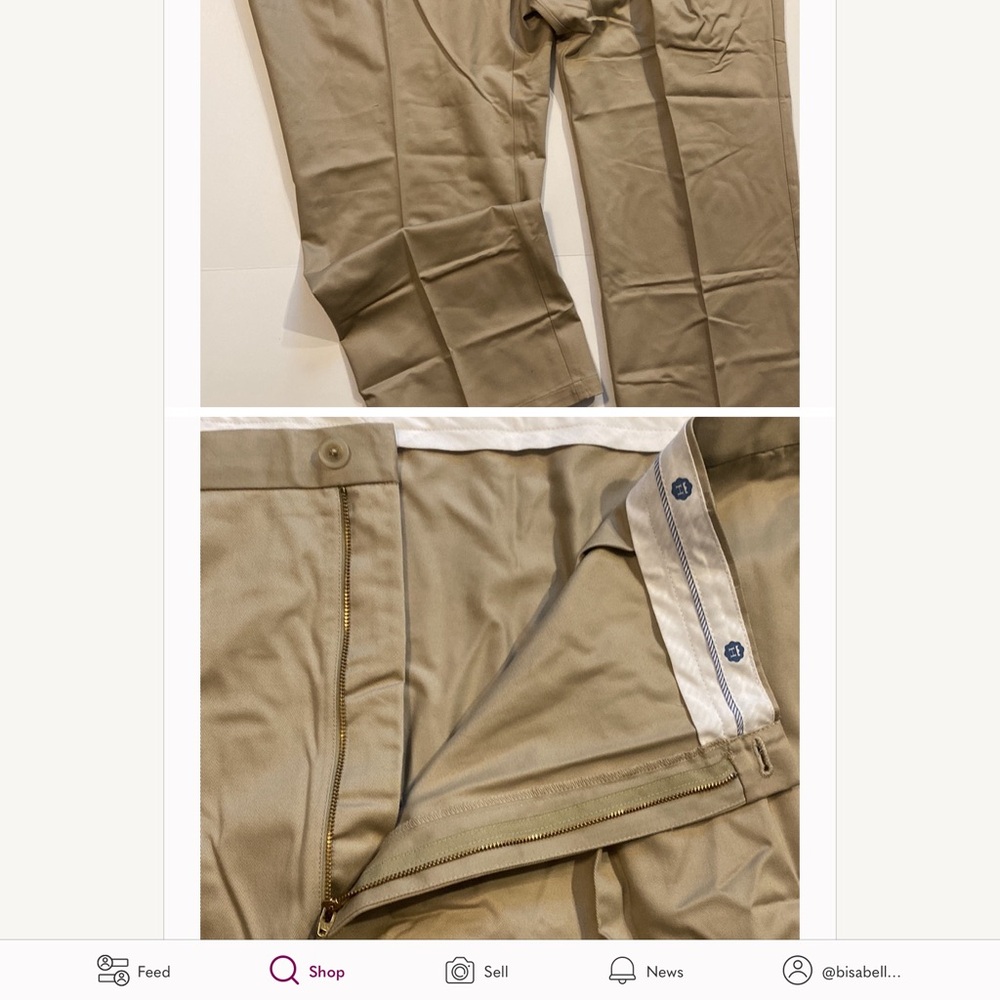 Haggar big and tall men’s chinos 50 waist x 29 length